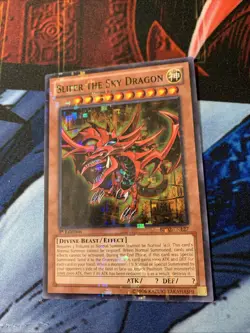 Yugioh Slifer the Sky Dragon BP02-EN127 Mosaic Rare 1st Edition Near Mint - Image 3