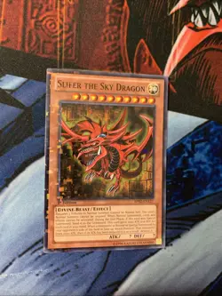Yugioh Slifer the Sky Dragon BP02-EN127 Mosaic Rare 1st Edition Near Mint - Image 4