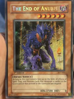 Yugioh! MP The End of Anubis - AST-000 - Secret Rare - 1st Edition Light Play Ex - Image 2