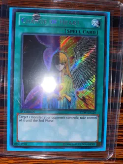 Yu-Gi-Oh! TCG Change of Heart Legendary Collection 3: Yugi's World LCYW-EN124... - Image 1
