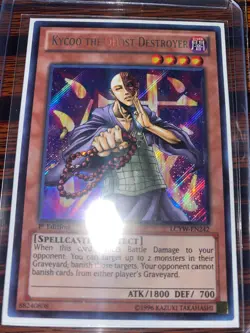Yu-Gi-Oh! TCG Kycoo the Ghost Destroyer Legendary Collection 3: Yugi's World NM - Image 1