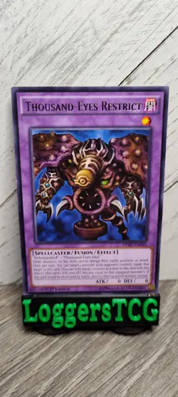 Yu-Gi-Oh! Thousand-Eyes Restrict / DPRP EN046 1st Edition LP - Image 1