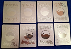 Lot Of 8 Fan Art Pokemon Gold Cards MCharizard EX, Blastoise Vmax- Mew V - Image 2