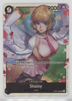 2024 One Piece Card Game: 500 Years in The Future OP07 SR Stussy #OP07-085 - Image 1