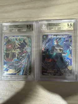 Dragon Ball Cards SSB Vegeta, Unbridled Power graded Beckett 9.5 - Image 1