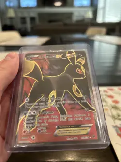 Pokemon TCG Fates Collide 2016 Full Art Holo Rare Card Umbreon EX 119/124 XY - Image 2