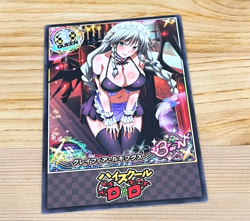 Grayfia Lucifuge High School DxD Goddess Anime Waifu Art Card - Image 1