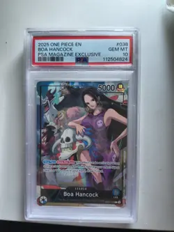 Boa Hancock (2025 PSA Magazine Promo) OP07-038 One Piece Promotion Cards Foil - Image 1
