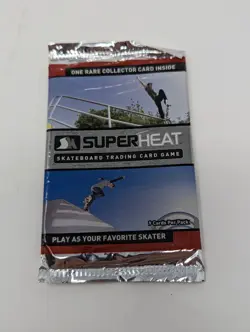 Superheat Skateboard Trading Cards Game Booster Pack Factory Sealed - Image 1