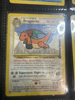 Dragonite Pokemon the First Movie Promo Card Black Star Promo #5 - Image 1