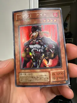 Yugioh Card - Holo Japanese Command Knight JY-04 MP - Image 3