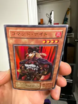 Yugioh Card - Holo Japanese Command Knight JY-04 MP - Image 5