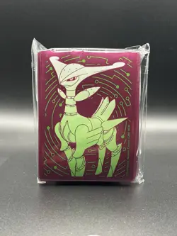 Iron Leaves Card 65 Sleeves (New & Sealed) - Pokemon - Temporal Forces ETB - Image 1