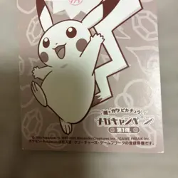 Pokemon Card Japanese Pikachu Mega Rayquaza Poncho Business Card - Image 4