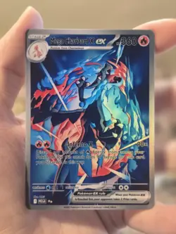 Mega Charizard X ex Pokemon Novelty Card Special Illustration Rare *SEE DESC* - Image 1