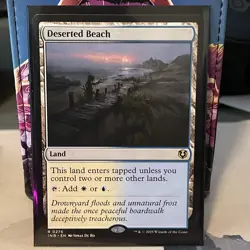 Deserted Beach Innistrad Remastered Regular NM # 0276 - Image 1