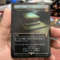 Balin's Tomb - Ancient Tomb: DAMAGED LOTR Foil - Image 1
