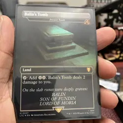 Balin's Tomb - Ancient Tomb: DAMAGED LOTR Foil - Image 4