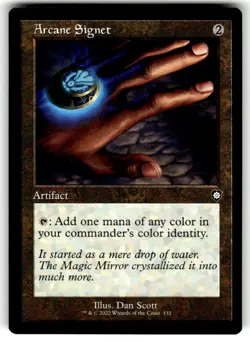 Arcane Signet (Retro Frame) Commander: the Brothers' War Regular MTG - Image 1