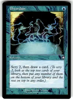 Preordain (Retro Frame) Commander: the Brothers' War Regular MTG - Image 1