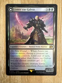 Zenos yae Galvus // Shinryu, Transcendent Rival - Foil FIN NM MTG - Image 1