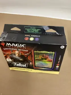 New Magic The Gathering MTG Universes Beyond Fallout Commander Deck Hail Caesar - Image 5