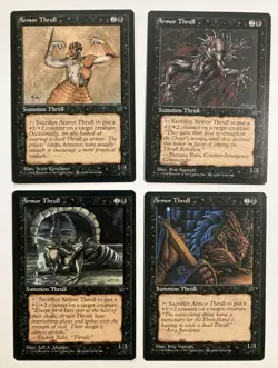Armor Thrull (4) mixed set Fallen Empires NM MTG Magic the Gathering - Image 1