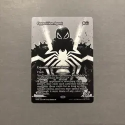 2025 Magic The Gathering Spiderman Opposition Agent #0019 Borderless Non-Foil - Image 1