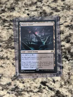 Watery Grave - Land - Island Swamp - Edge of Eternities - Rare - #261 - REGULAR - Image 1