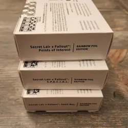 MTG Fallout Foil Bundle Secret Lair S.P.E.C.I.A.L. Vault Boy, Points of Interest - Image 1