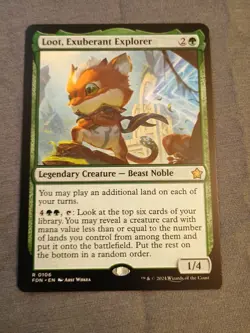 Loot, Exuberant Explorer Foundations Regular NM R 0106 - Image 1