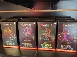 Outlaws of Thunder Junction: Commander Deck - Most Wanted MTG Brand New Sealed - Image 1