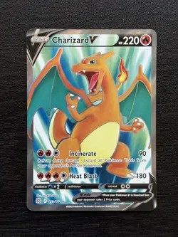 Charizard V Full Art 153/172 Brilliant Stars Ultra Rare NM Pokemon TCG - Image 1