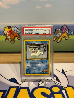 Pokemon TCG Misty's Seel 91/132 Gym Challenge 1st Edition PSA 10 WOTC - Image 1