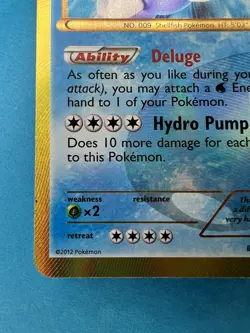 Blastoise 137/135 Plasma Storm Shiny Secret Rare Pokemon Card - Image 4