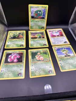 Pokemon GYM HEROES CHALLENGE Erika Set Cards Lot - Image 1