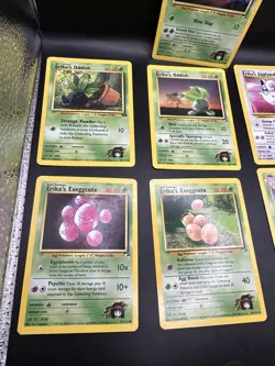Pokemon GYM HEROES CHALLENGE Erika Set Cards Lot - Image 2