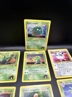 Pokemon GYM HEROES CHALLENGE Erika Set Cards Lot - Image 4