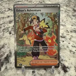 Ethan's Adventure Pokemon Destined Rivals Special Illustration Rare 236/182 🔥 - Image 1