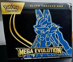 Pokemon Mega Evolutions ETB - Lucario *BROKEN SEAL* - Image 1
