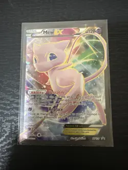 Pokemon Mew EX XY126 XY Holo Black Star Promo MP - Image 1