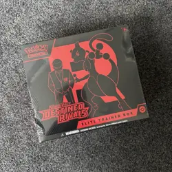 Pokemon Destined Rivals Elite Trainer Box New & Sealed (small tear see pictures) - Image 1