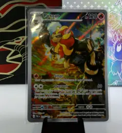 Pokemon Pyroar 200/193 Paldea Evolved Illustration Rare Holo NM - Image 1