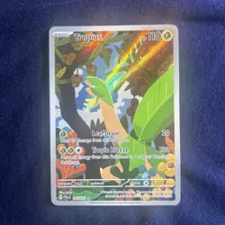Pokemon Paldea Evolved Tropius 195/193 Illustration Rare NM - Image 1