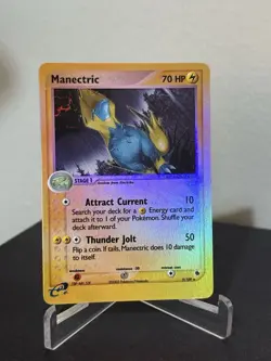 Pokemon - Manectric 9/109 EX Ruby And Sapphire Reverse Holo Rare - Image 1
