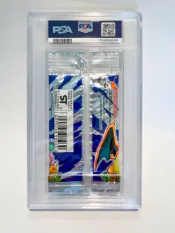 1996 Nintendo Pokemon Base Set Foil Pack Japanese Pokemon 291 Yen PSA 10 GEM MT - Image 2