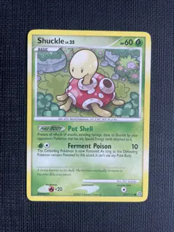 Pokemon TCG Shuckle Secret Wonders 109/132 Regular Common - PLAYED - Image 1