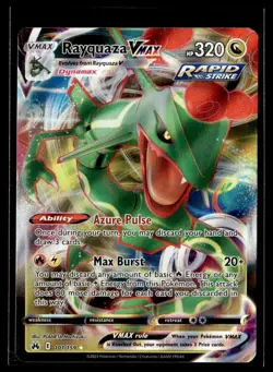 2023 Sword & Shield - Crown Zenith Rayquaza VMAX VMAX/Rare Holo VMAX #101 - Image 1