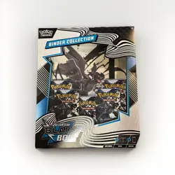 Pokemon TCG Black Bolt Binder Collection Box Factory Sealed New - Image 1