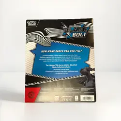 Pokemon TCG Black Bolt Binder Collection Box Factory Sealed New - Image 2